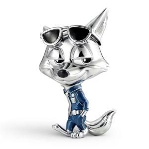 Charms LIS NICK BAJER z bajki ZWIERZOGRÓD srebro 925