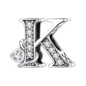 Charms Litera K NEW LOOK do bransoletki modułowej