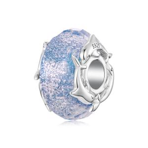 Charms MORSKIE FALE MURANO srebro 925